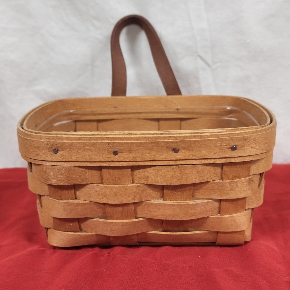 Longaberger Small Key Basket with liner